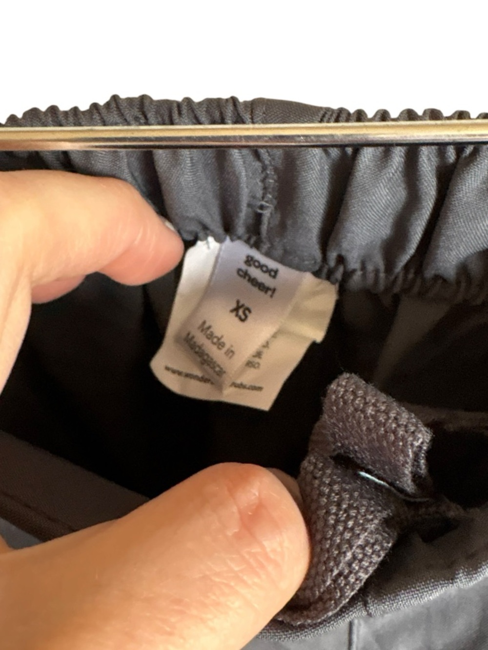 Women's Black Stretch Chinos with Side Pockets - Picture 4 of 5